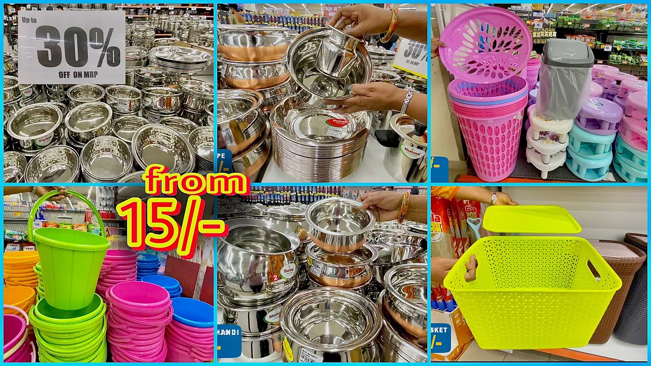 D Mart DHAMAKA Stainless Steel Kitchenette at 70₹ & House Useful needs Latest Offers Under 1,500/-