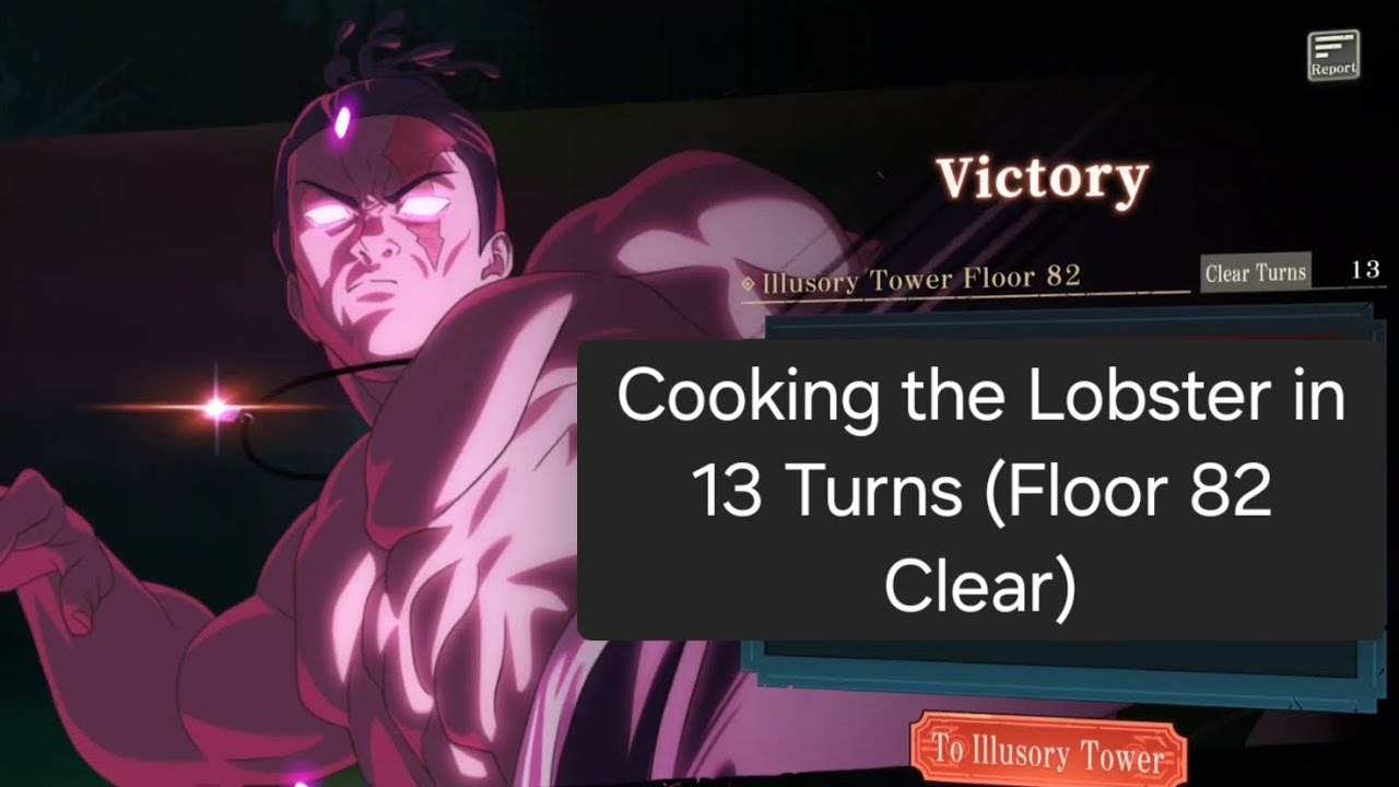 Cooking the Lobster in 13 Turns (Floor 82 Clear) | Jujutsu Kaisen Phantom Parade Global