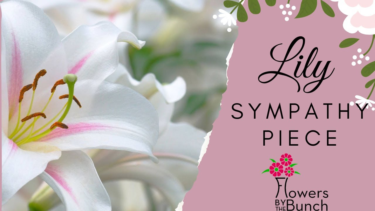 Designing a $250 Fresh Lily Standing Spray! - Large Spray Design