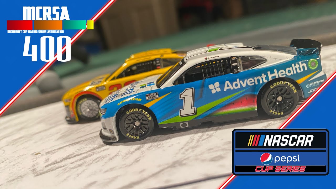 NASCAR Pepsi Cup Series S5 R2: MCRSA 400 at Dover // NASCAR stop motion