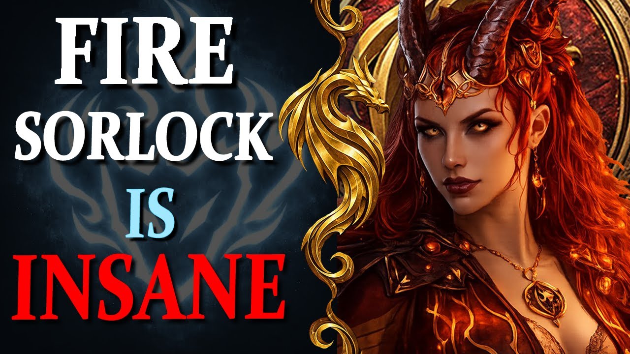 The Fire Sorlock Build is INSANE in Patch 8 of Baldur's Gate 3
