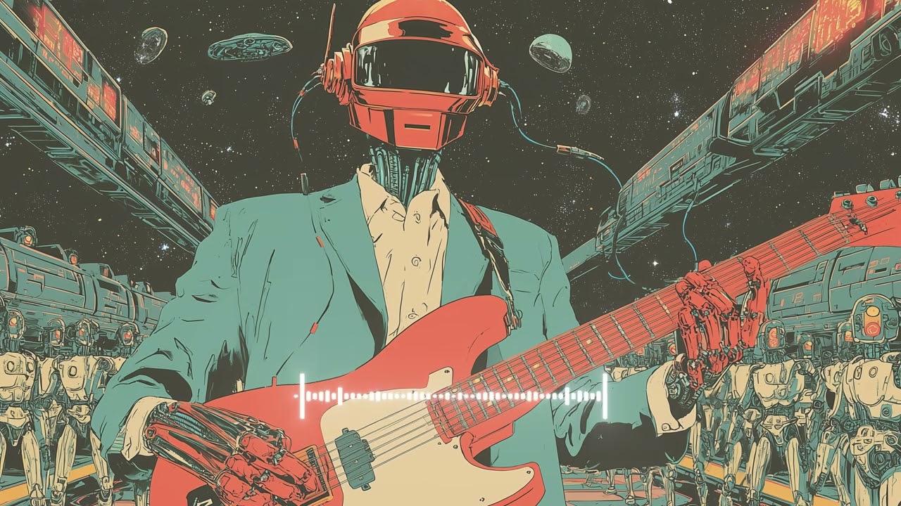 Daft Punk Futurebound Funk🪩🤖 | Chill Disco, Electro Funk, Retro Groove Playlist