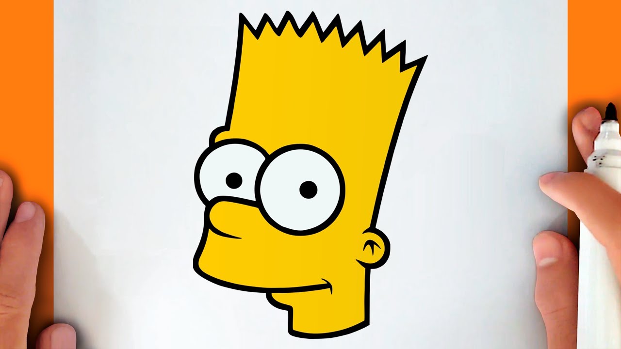 HOW TO DRAW BART SIMPSON