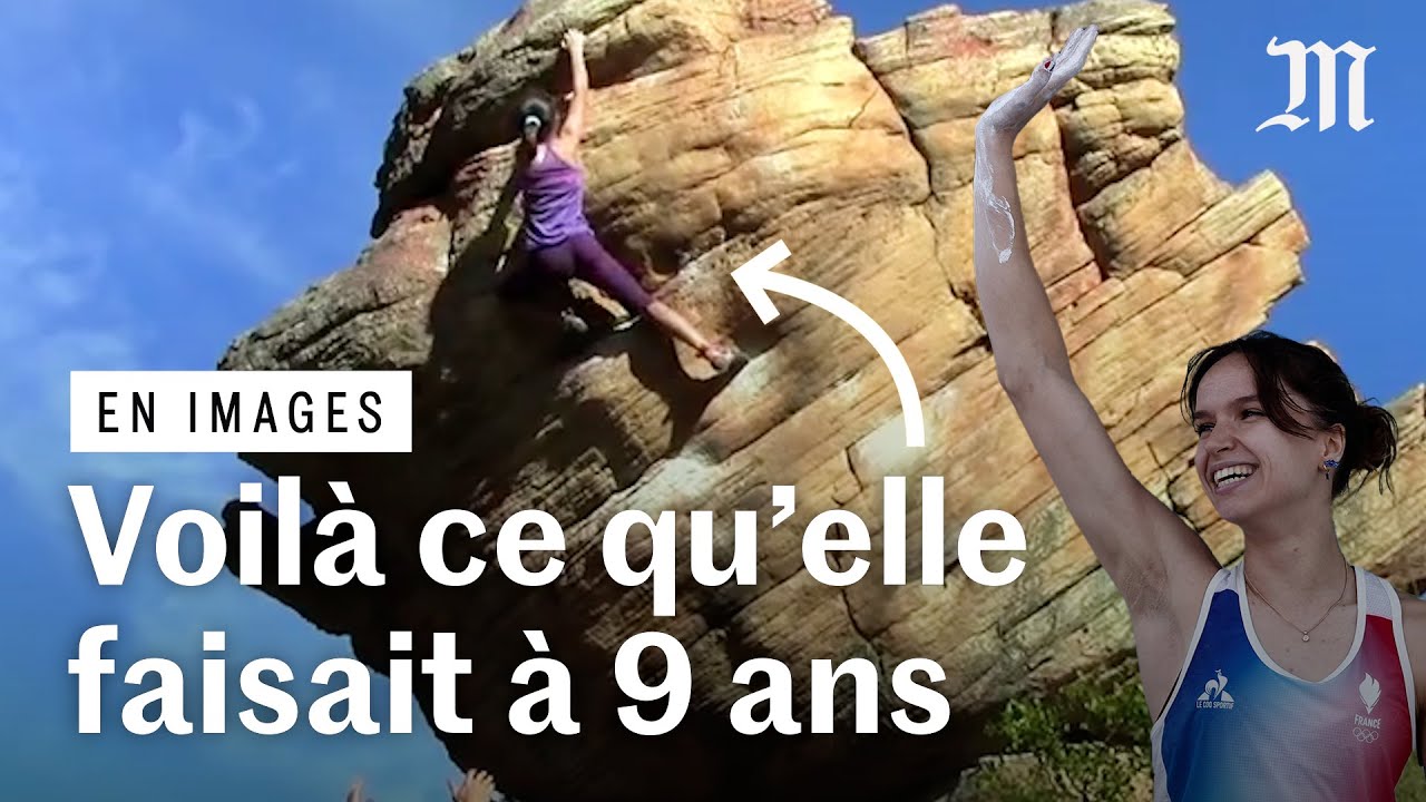 Paris 2024 : voici Oriane Bertone, prodige fran&ccedil;aise de l'escalade