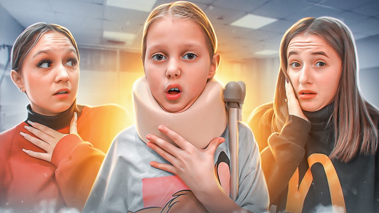 СЛОМАЛА НОГУ! Это правда или Амелька притворяется?