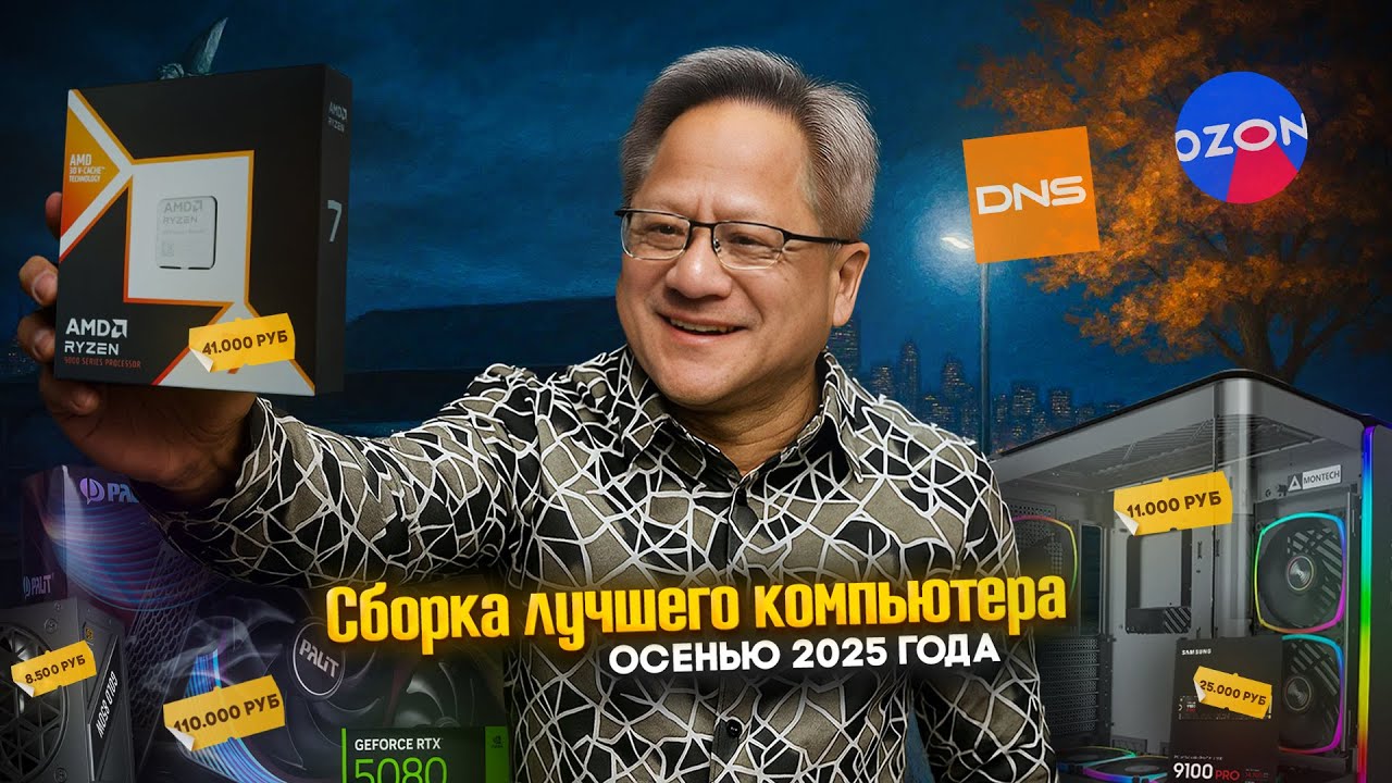 Лучший гайд по сборке игрового ПК осенью 2025 года.