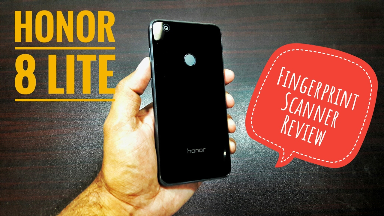 Huawei Honor 8 Lite Fingerprint scanner review!