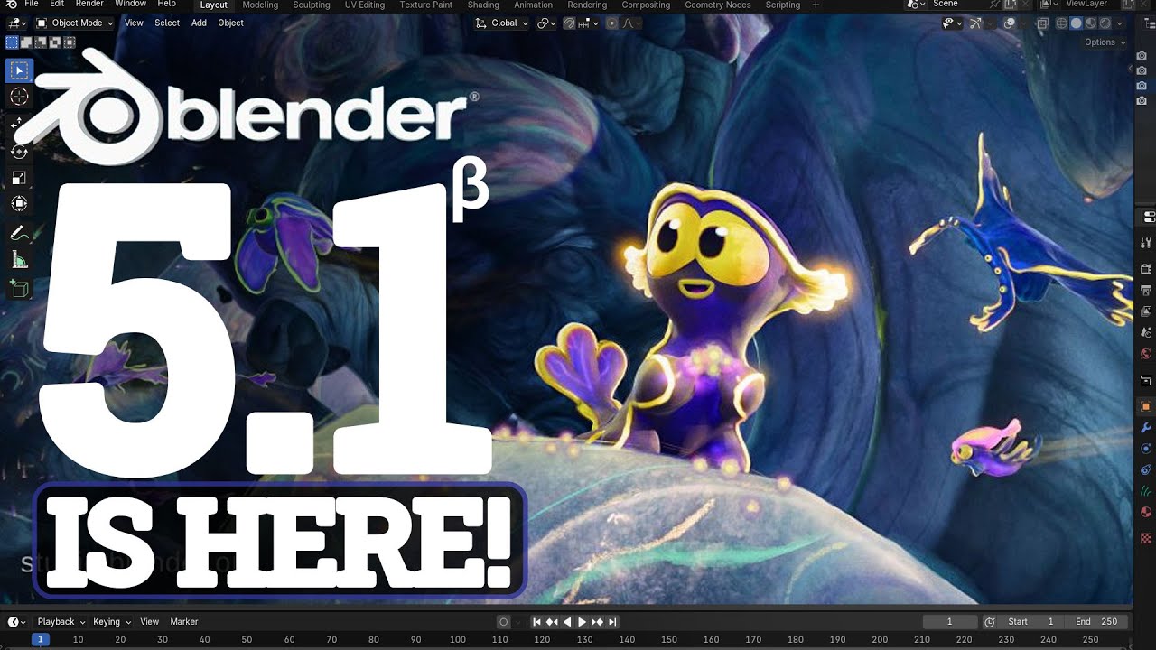Blender 5.1 Beta Is Here - New Features!