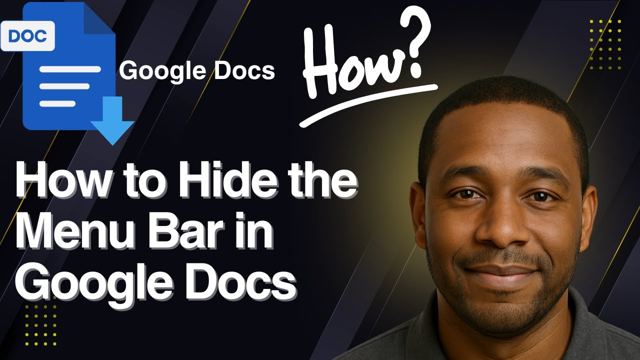 How to Hide the Menu Bar in Google Docs &ndash; Distraction-Free Writing