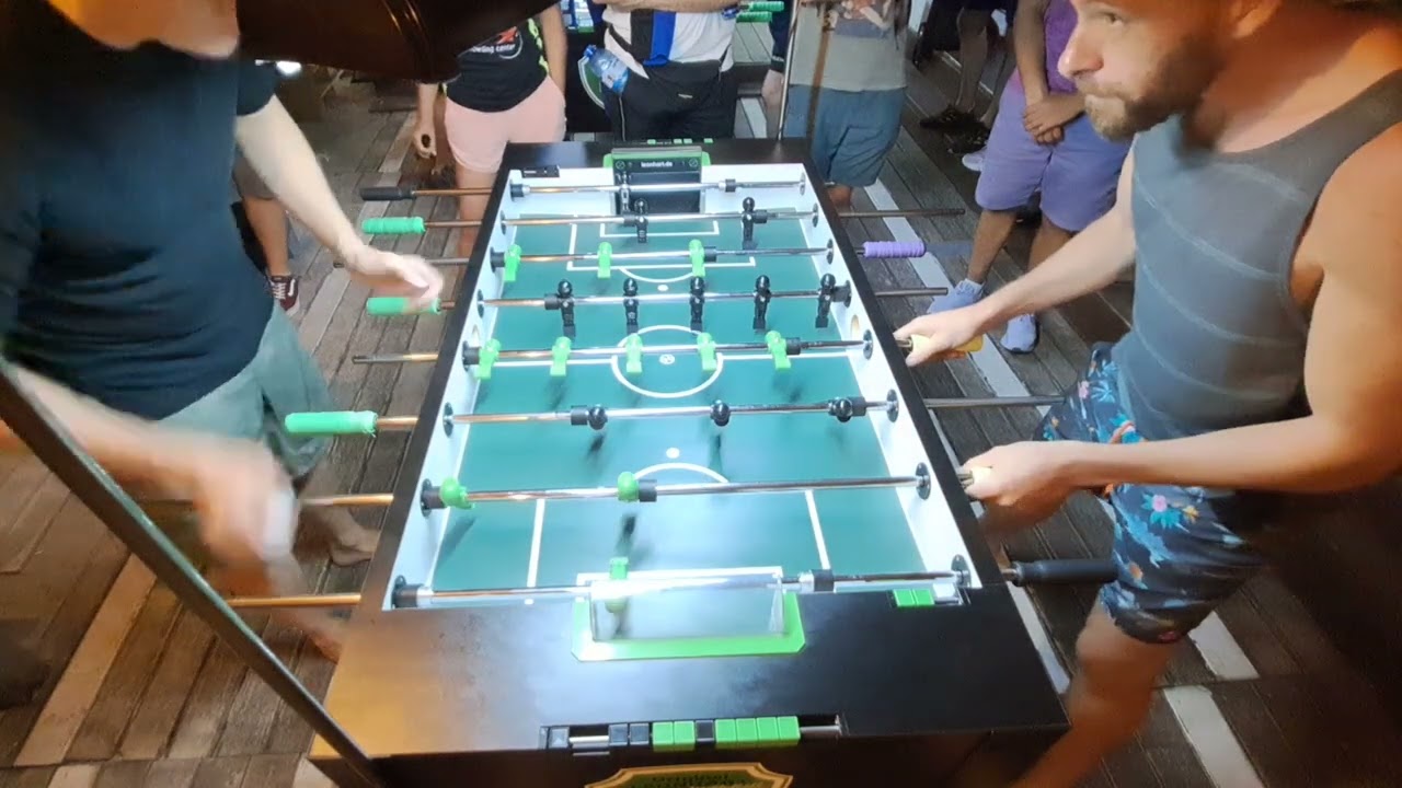 Tablesoccer: Raffael Hackspiel vs Tony Spredeman in VARNA