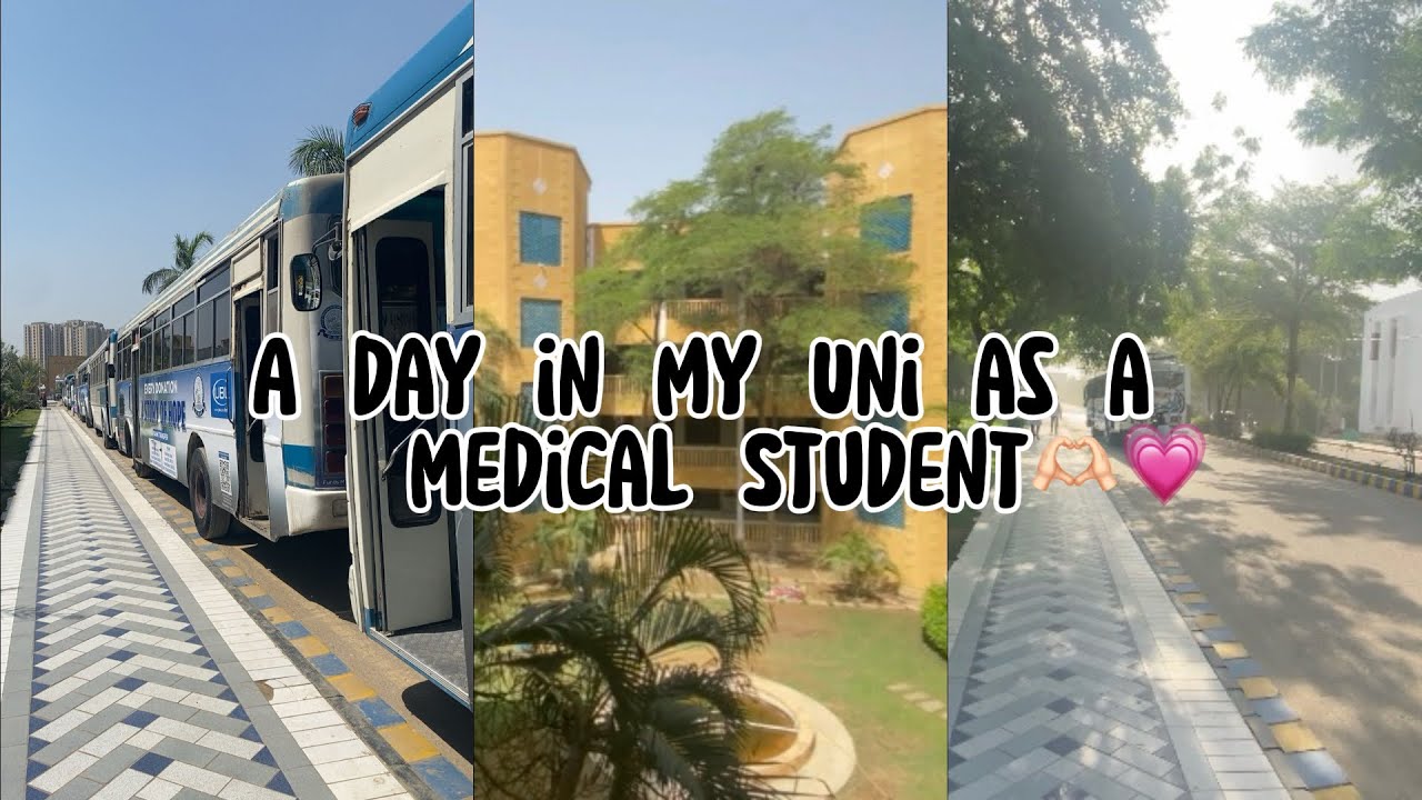 A day in my Uni as a Medical Student 🎀 | Dow University | Simple & Aesthetic 🫶🏻