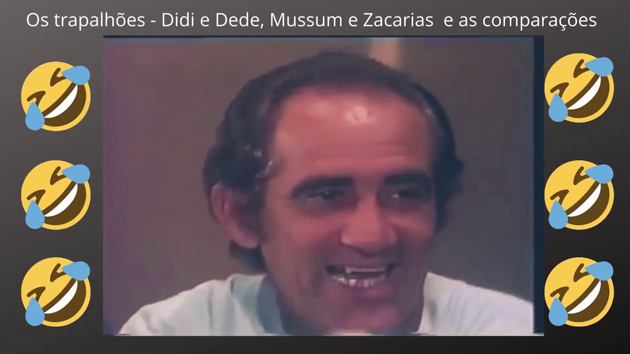 Os trapalhões   O MELHOR DE OS TRAPALHÕES - Melhores momentos Didi, Zacarias, Mussum e Dedé