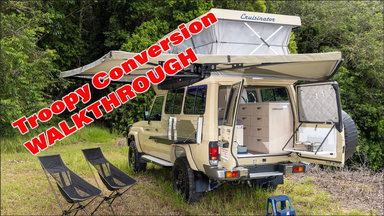 Automatic Cruisinator Troopy - pop-up roof with queen sized bed. (Update to Road Chose Me)