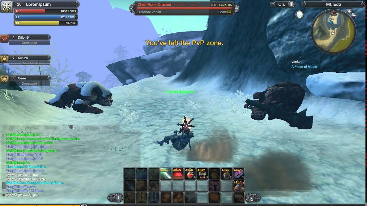 RaiderZ: White Yeti camp raid