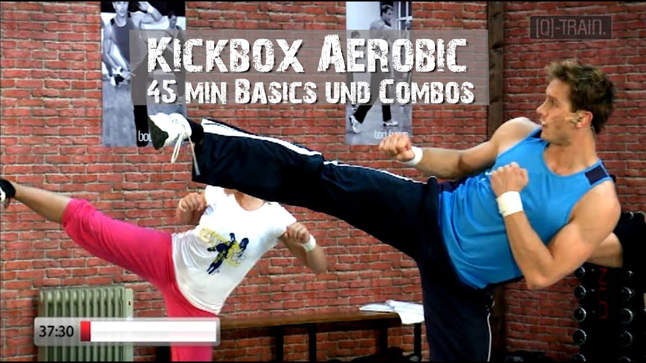 Kickbox Aerobic Basic Cardio Workout 45min