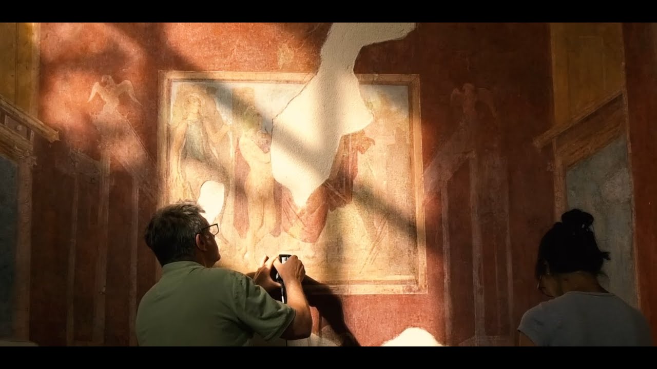 Recherches sur la peinture murale du site d'Ostia Antica