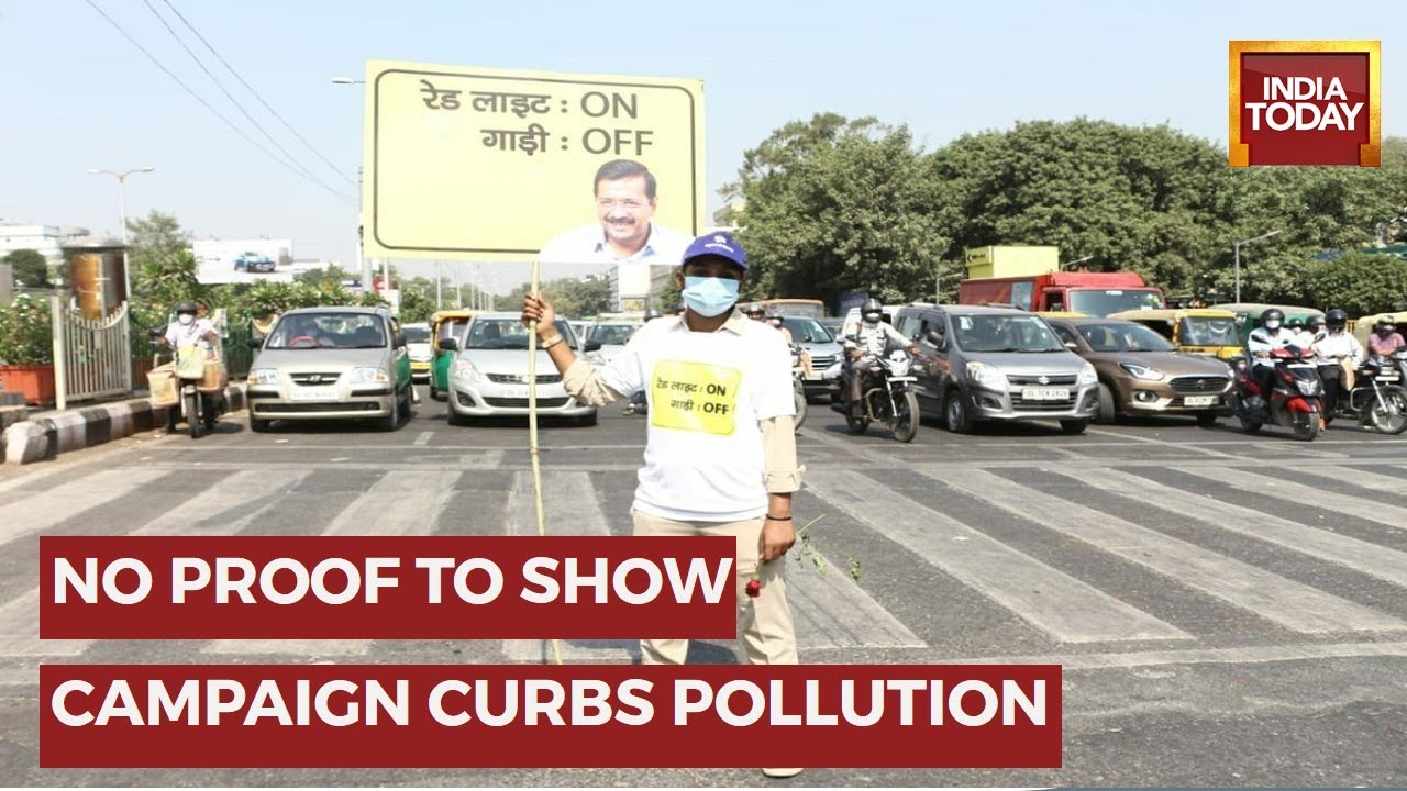Delhi Pollution Control Committee: No Data On The Effectiveness Of The 'Red Light On, Gaadi Off'