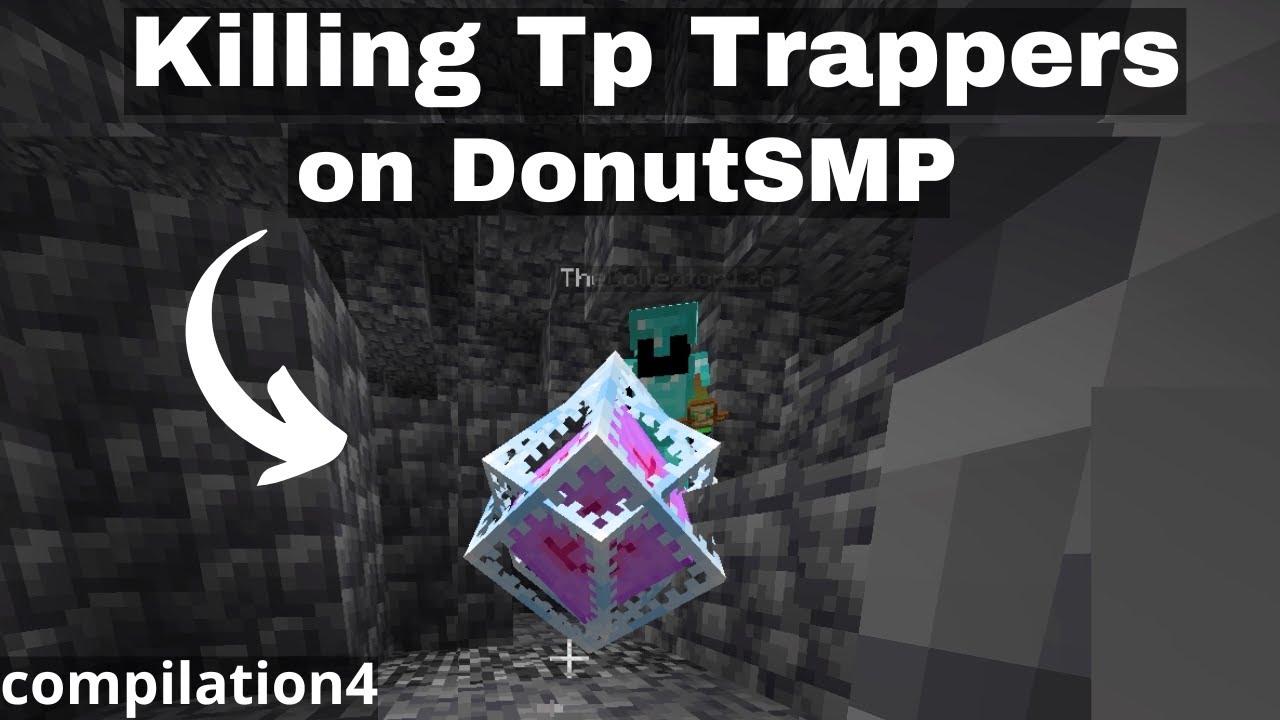 Escaping Tp Traps on DonutSMP!! compilation4