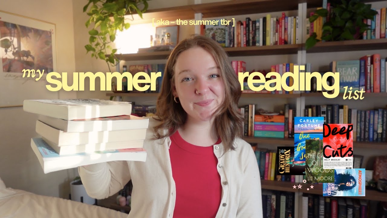 the 13 books i want to read this summer ☼˚.⋆ — my summer tbr!