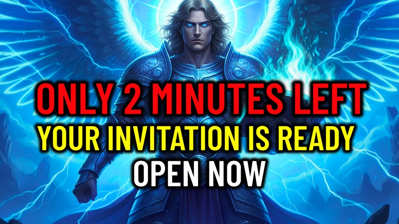 🔴 ONLY 2 MINUTES LEFT — ARCHANGEL MICHAEL SAYS: MY CHILD, HEAVEN HAS FINALLY ANSWERED YOUR PRAYERS…