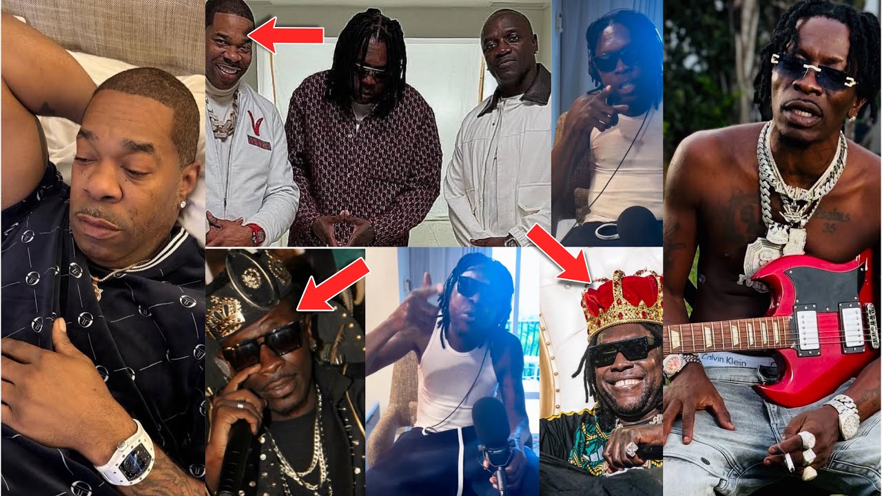 Busta Rhymes SALUTE Shatta Wale Over Vybz Kartel's Street Crown Refix + Jamaicans SPEAK On The Song