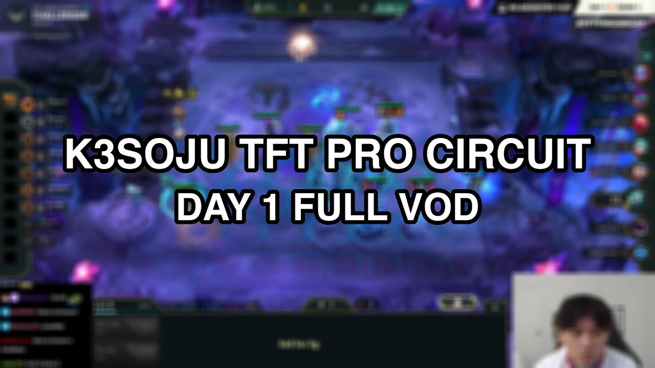 k3soju | TFT Pro Circuit #1 2026 | DAY 1 | FULL VOD
