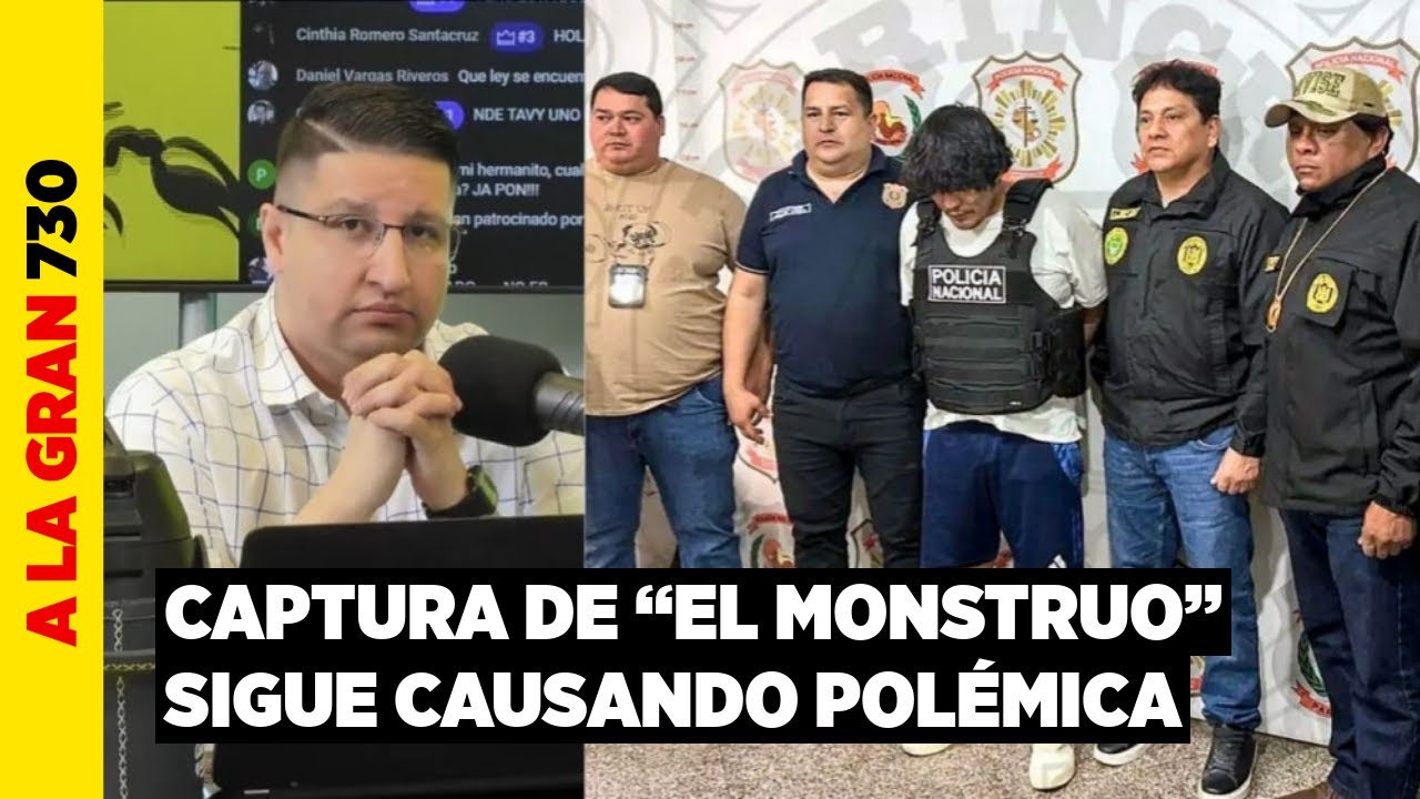 Informante anónimo, detención y polémica entre policías: la “novela” tras la captura de Erick Moreno