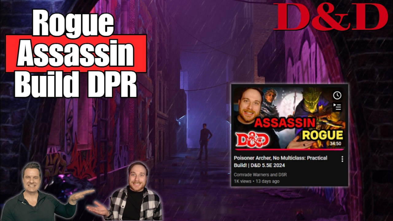 D&D: Assassin Rogue Build - DPR Calculations
