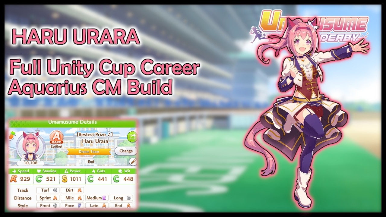 Starting a F2P Umamusume Account in 2026 || Refining End Haru for Aquarius || Step by Step Career