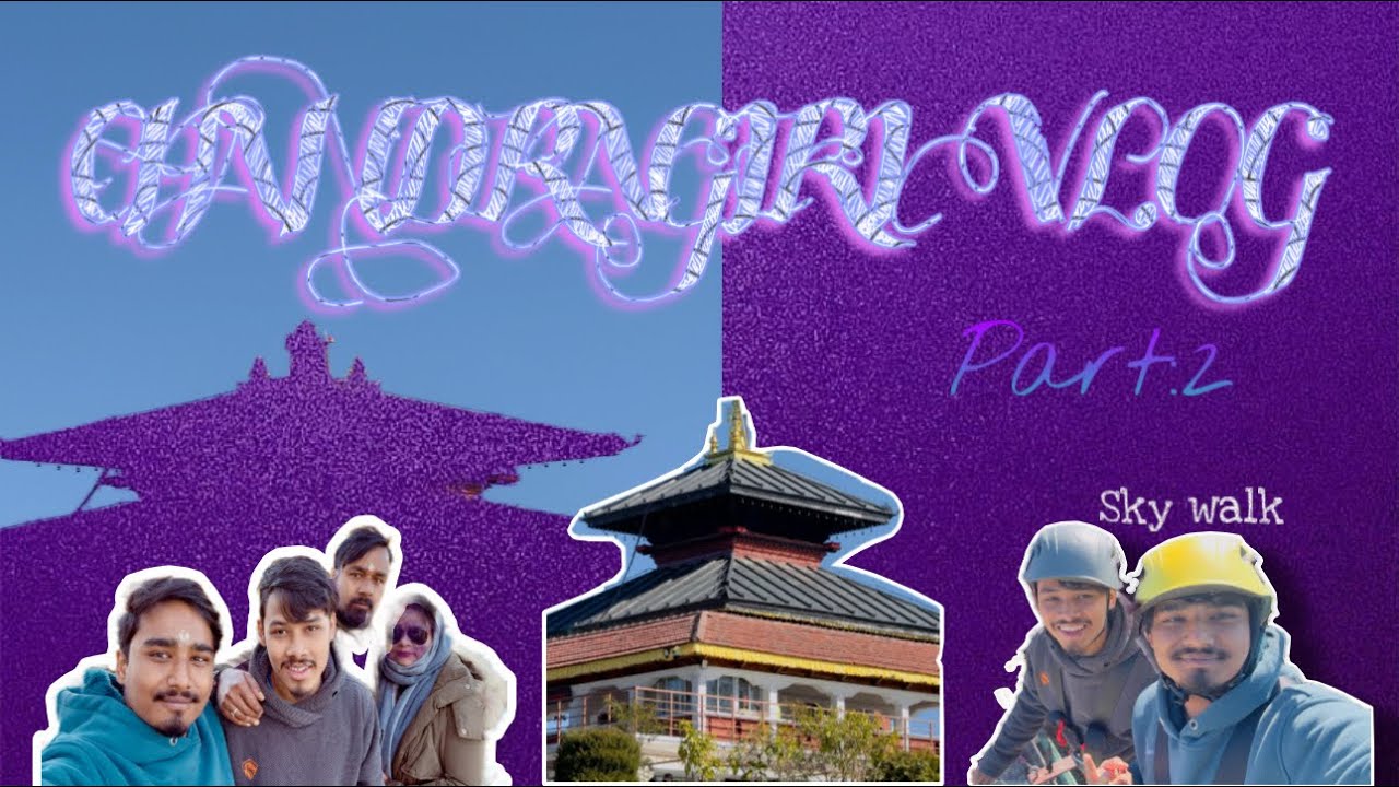 Chandragiri with family!! ( Sky walk in gariyo😎) || SAHIL 
