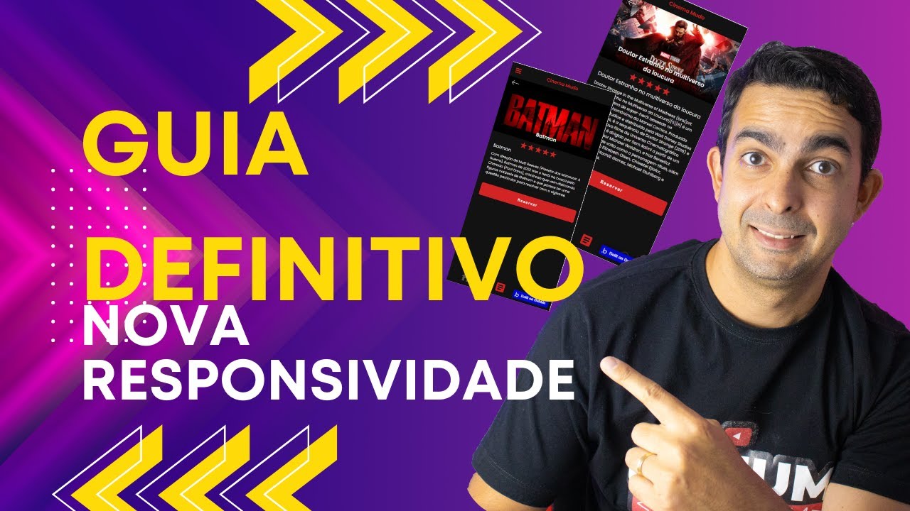Guia definitivo da nova responsividade - Tutorial bubble
