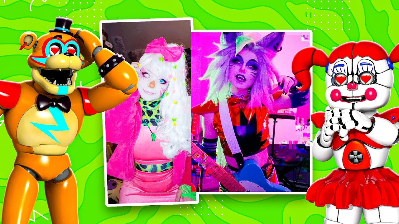More INSANE FNAF COSPLAYS With Circus Baby and Glamrock Freddy