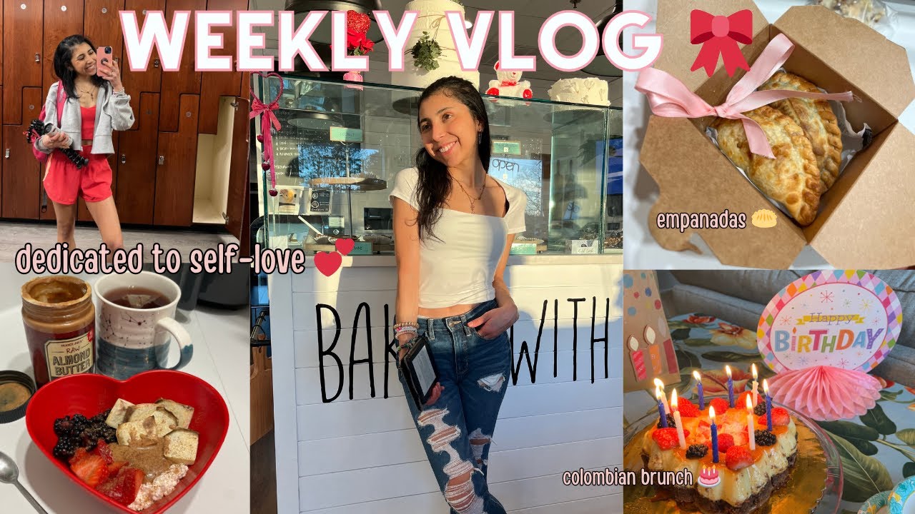 WEEKLY VLOG (single Valentine's week) a week for self-love, food, recipes, workouts & more.