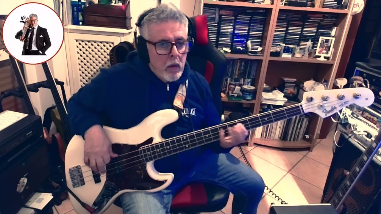 New religion - DURAN DURAN (personal  bass cover) by Rino Conteduca with Fender AV II 1966 jazz bass
