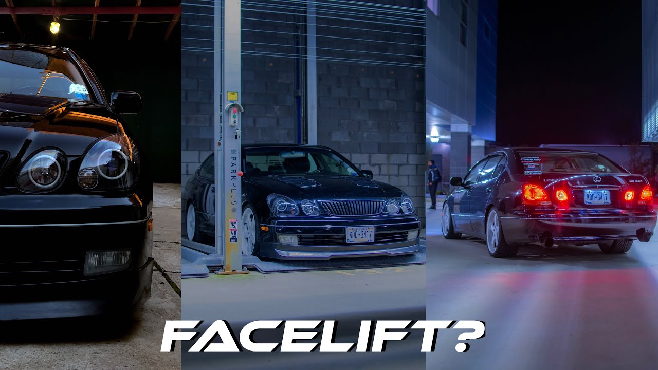 LEXUS GS300 GETS A FACELIFT !!! (HEADLIGHTS, LIP, HOOD VENTS, GRILL, WHEELS)