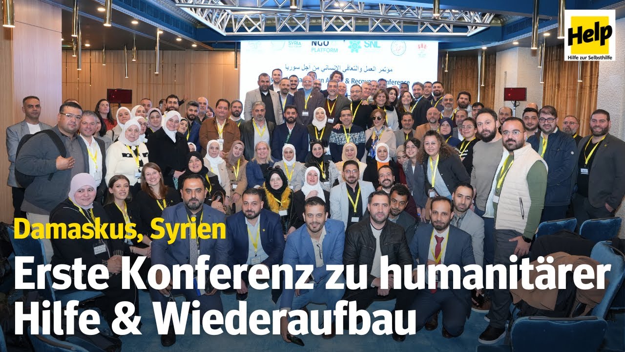 Humanitäre Hilfe und Wiederaufbau | Help – Hilfe zur Selbsthilfe