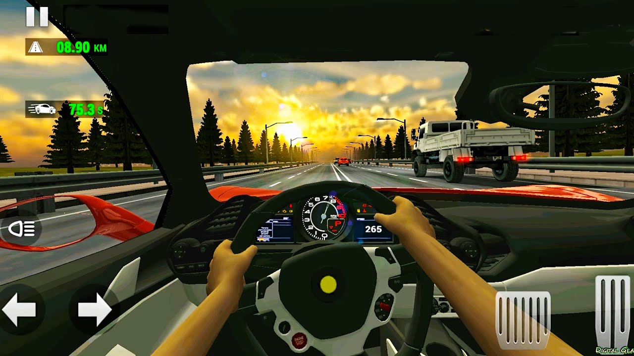 The fastest car Racing Limits Android GamePlay