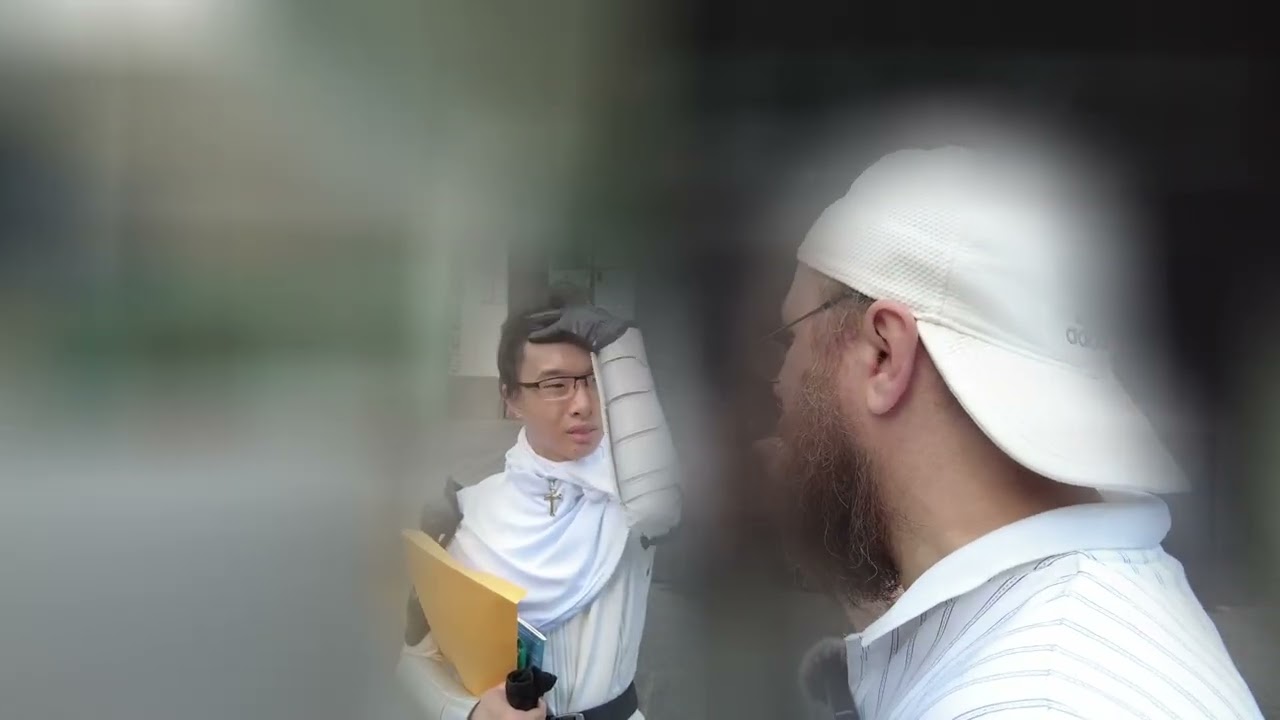 Curious young man found out the truth.