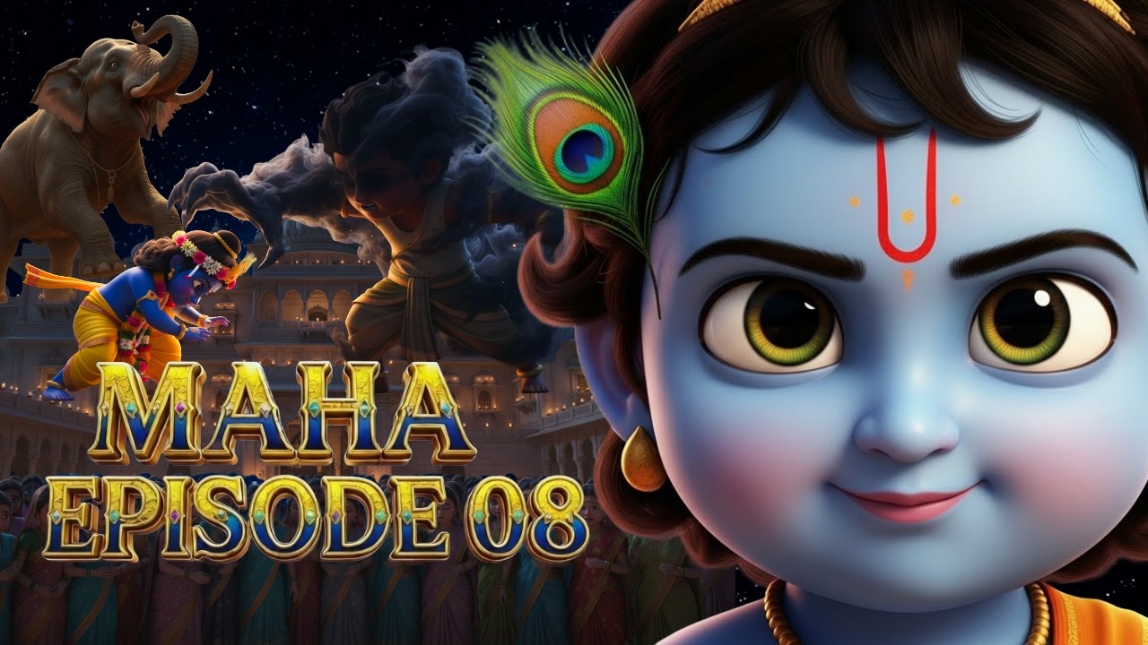 श्री कृष्ण गाथा Maha Episode 08 @PrabhuLeelaTV #krishnaleela #radhekrishnaa #hindudeity #viral