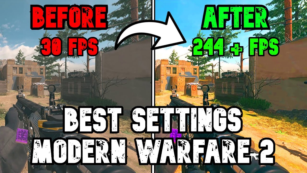 Best PC Settings for COD Modern Warfare 2 (Optimize FPS & Visibility) - ✅*NEW UPDATE*