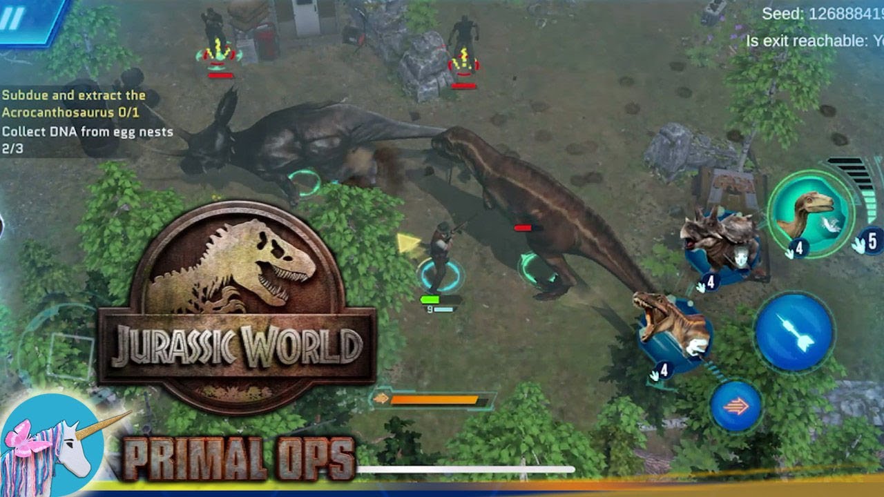 Jurassic World Primal Ops gameplay