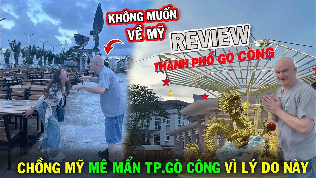 #584 | Gò Công Có Gì Hot Mà Làm Chồng Mỹ Đi Đứng Ngồi Không Yên? | Trang Cuộc Sống Mỹ