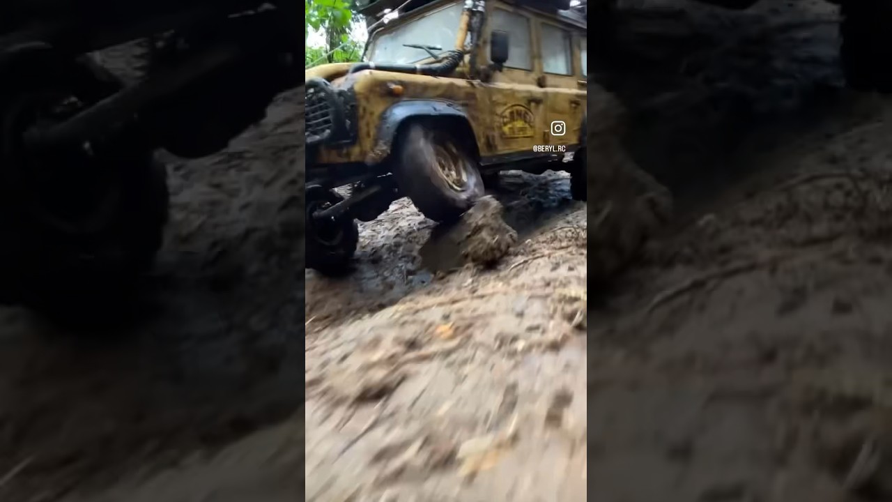 RC Scale Land Rover DEFENDER 110 CAMEL TROPHY