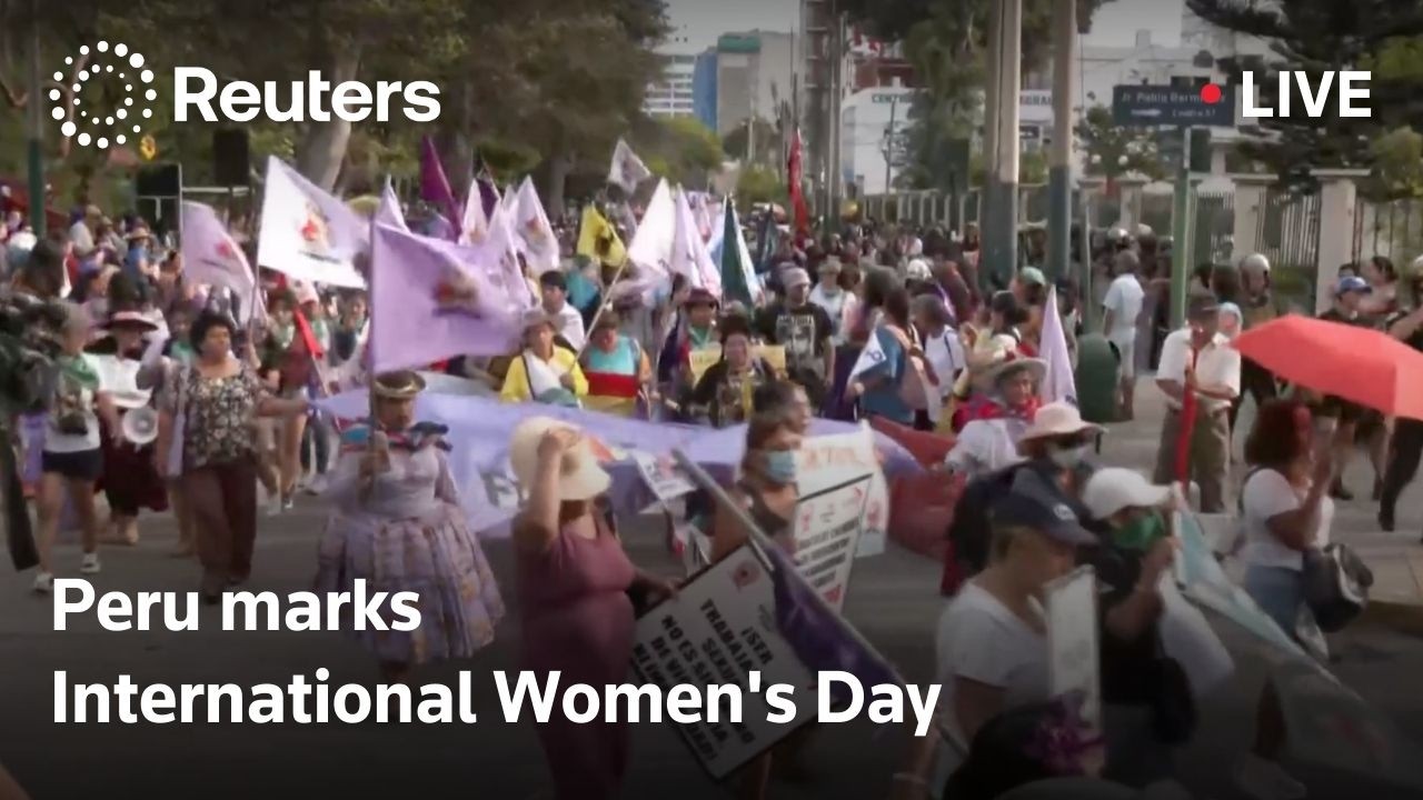 LIVE: Peru marks International Women's Day