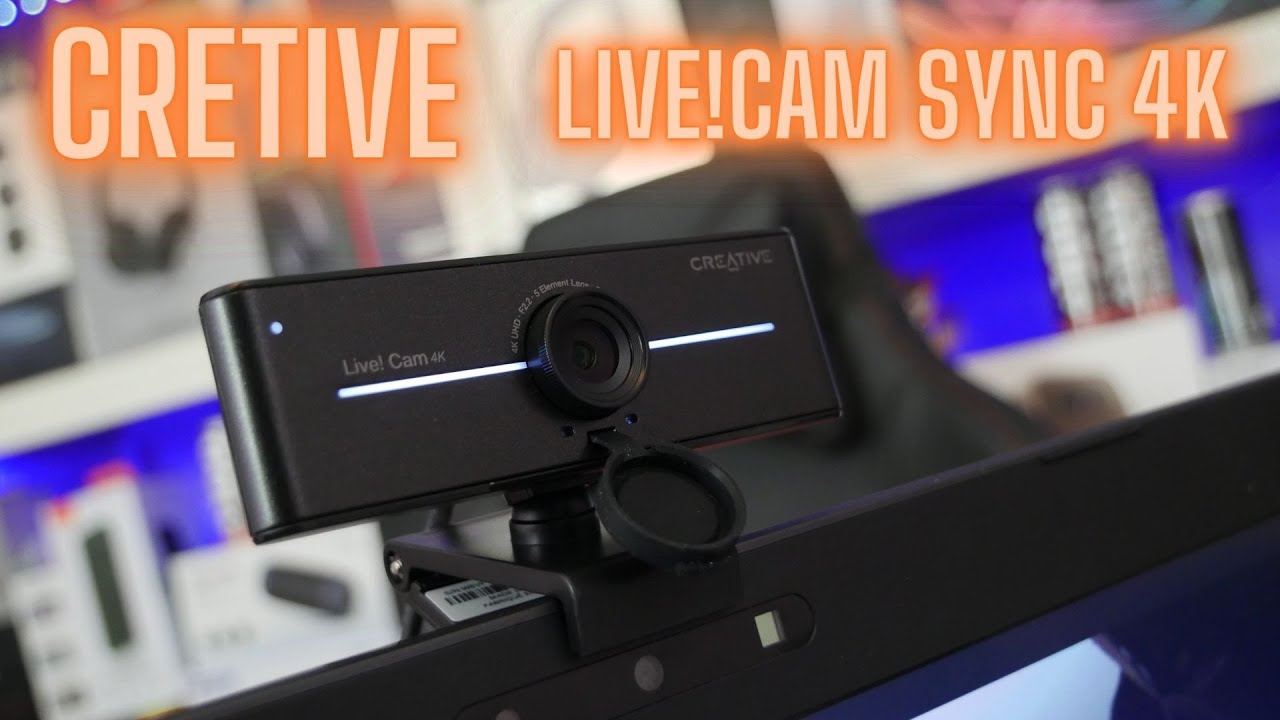 Creative Live! Cam Sync 4K - idealna kamerka do pracy i nauki w domu? | test, recenzja, review