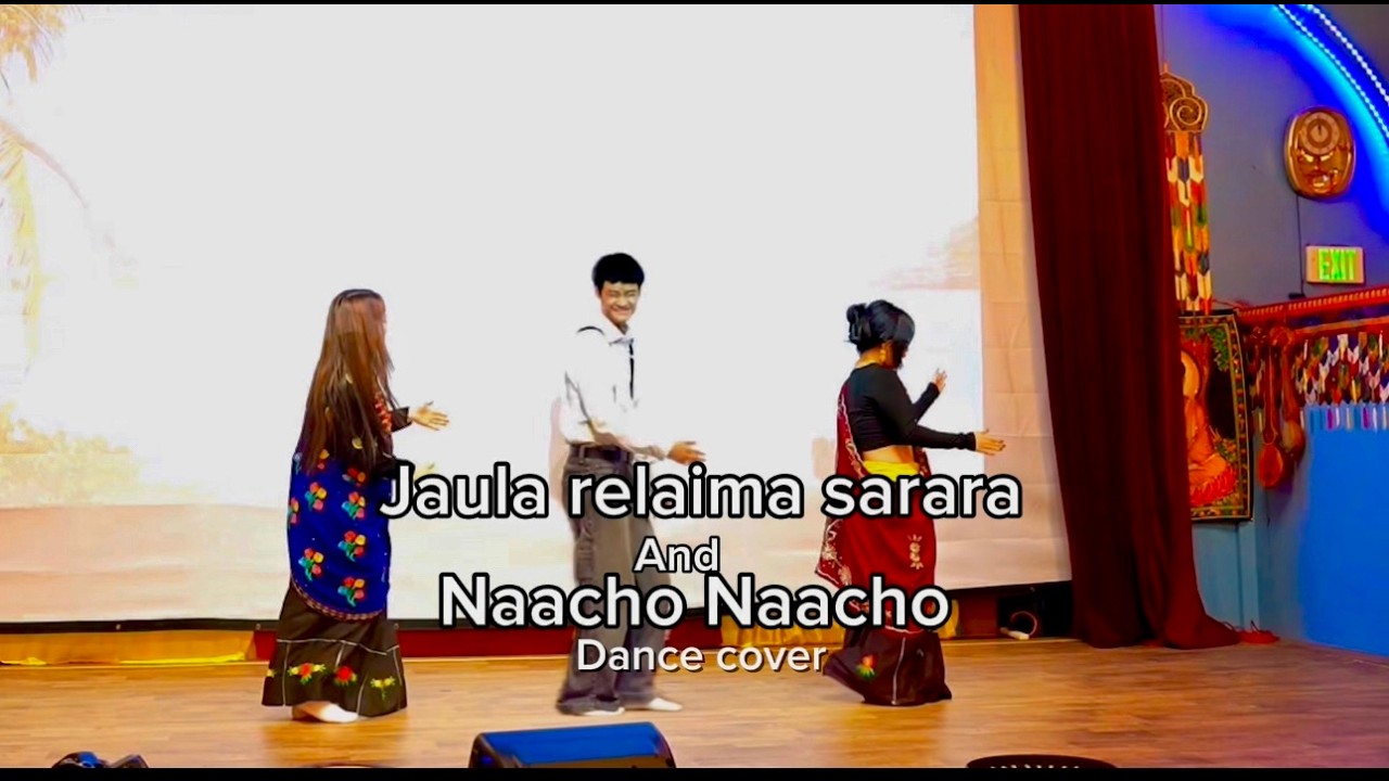 Erie Tamang Gumba: Jaula Relaima Sarara and Naacho Naccho Dance cover by Khushi, Ansu, and Rojest