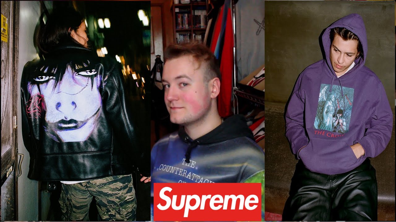 Streetwear Talk | Supreme & James O'Barr Collab For A 'The Crow' F/W21 Capsule!