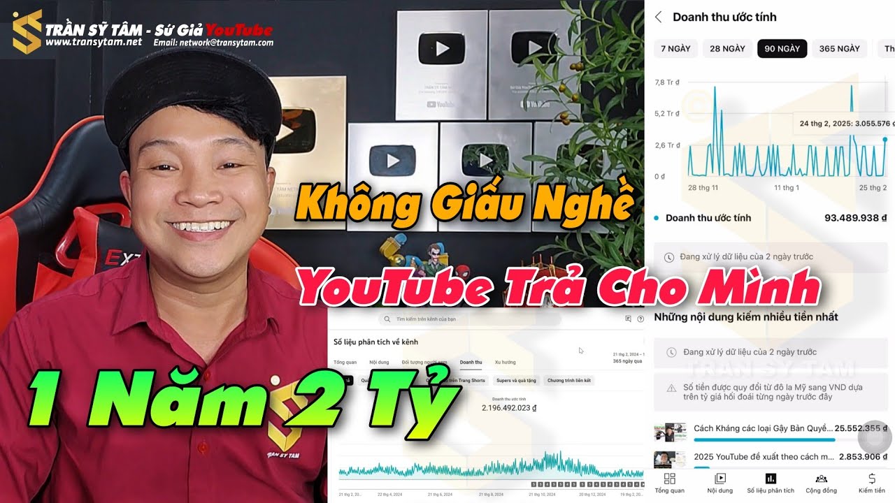 Cách tạo Kênh YouTube kiếm tiền chuẩn 100% Bằng điện thoại - Hé Lộ Chiêu Cuối