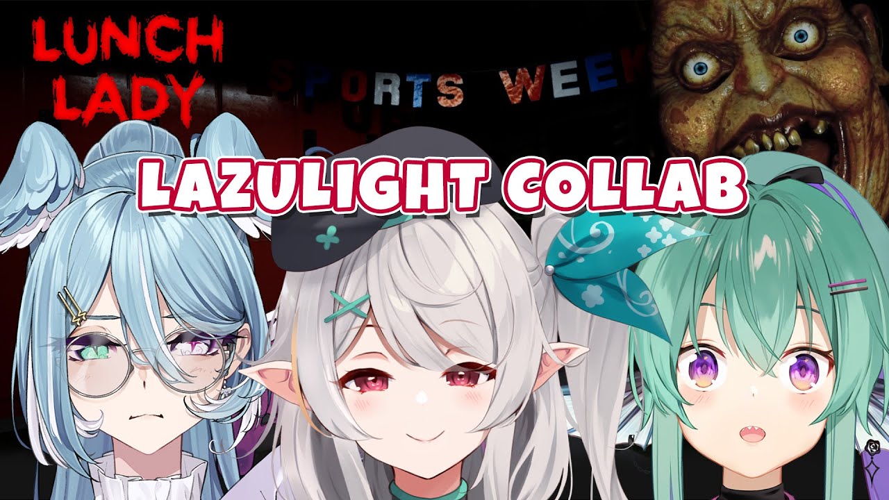 【Lunch Lady Collab】THIRD COLLAB WITH LAZULIGHT【NIJISANJI EN | Pomu Rainpuff】