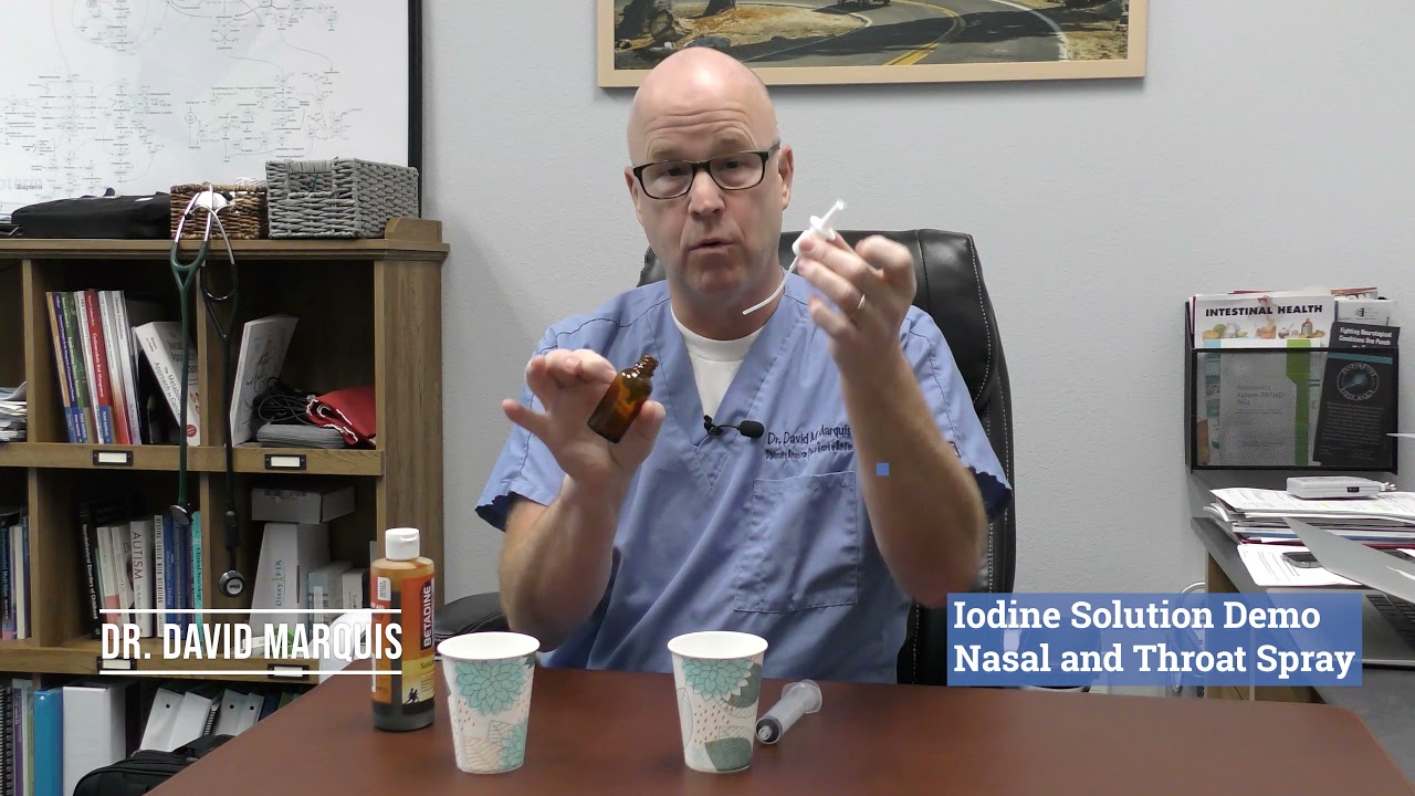 Iodine Solution Demo: Viral Infections